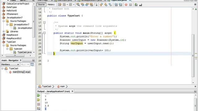 Java Tutorial 006 - Type casting - INT to STR and vice versa смотреть онлайн