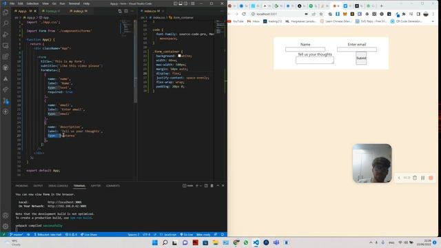Responsive and Reusable React Form Component with Firebase Pt. 2 смотреть онлайн