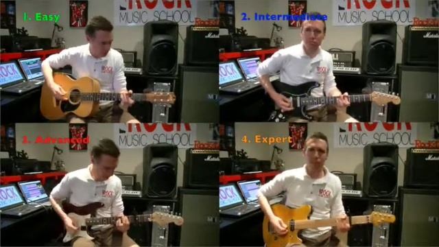 How to play Love Runs Out by One Republic Guitar 1 2 3 4 iROCK Method Lesson Intro смотреть онлайн