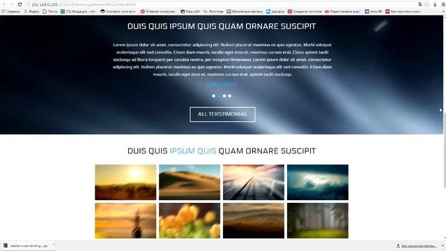 Шаблон muse скачать бесплатно - Сайт №3 смотреть онлайн