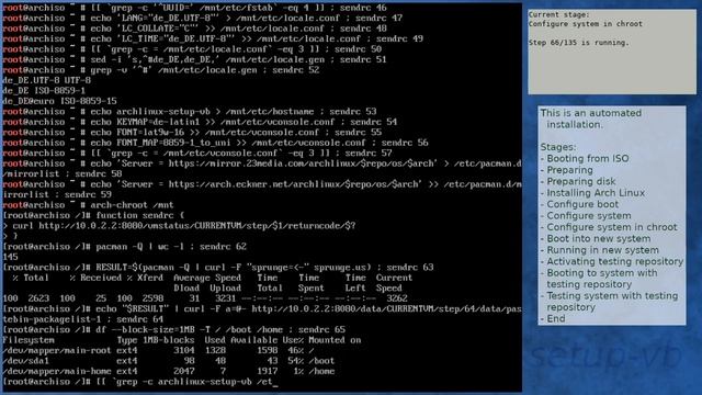 Arch Linux installation recording to kernel 5.7.12-arch1-1 (testing) смотреть онлайн