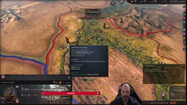 Crusader Kings 3 - CK3: Uniting all under the Kushite religion - Multiplayer 3 people - Lets Play 1 смотреть онлайн