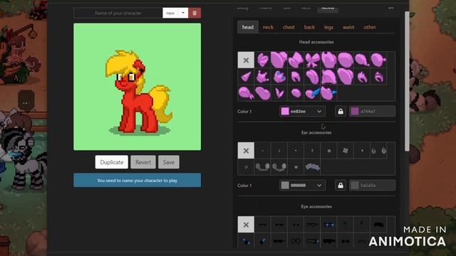 КАК сделать КРЕСТИК НА УХЕ в ПОНИ ТАУН? ТУТОРИАЛ ПОНИ ТАУН смотреть онлайн