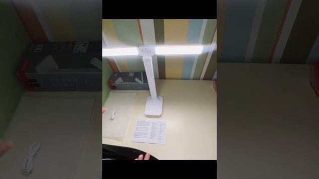 Светодиодная настольная лампа с аккумулятором TITANUM TLTF-010W!Обзор! смотреть онлайн