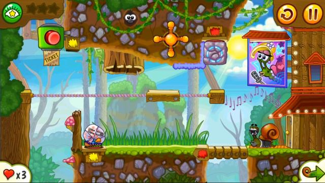 Улитка Боб 2 Лесная История прохождение (уровни 21-30) Let's Play смотреть онлайн