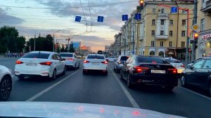 Поездка по ЦЕНТРУ Казани/ по дорогам /Казань сегодня 14 июля 2023