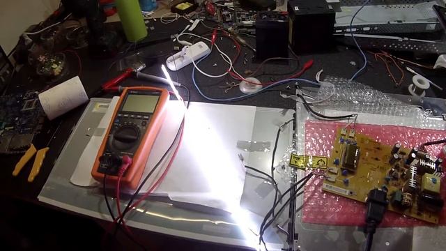Проблема ламп монитора #monitor_repair #monitor_lamp #ccfl