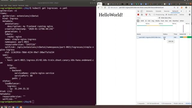 kubernetes ingress annotation demo смотреть онлайн