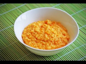 Пшенная каша с тыквой.