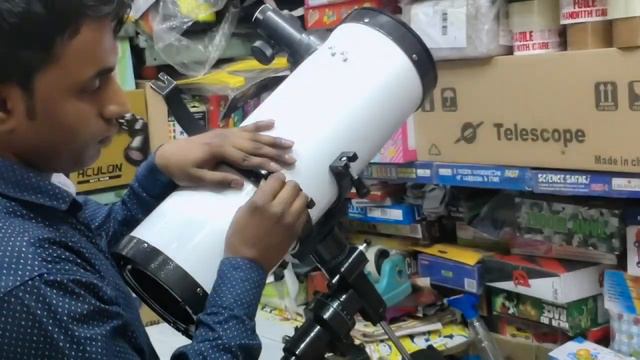 Part-2 Visionking 150mm-750/1400 mm eq4 Telescope assembly- for galaxy, planets, nebulaes-989921222 смотреть онлайн