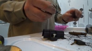 ?Live. Искрит из под машинки. Замена щёток.