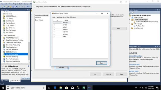 1.B Extraction from Excel to MSSQL смотреть онлайн