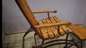 Самодельное маятниковое кресло-качалка.