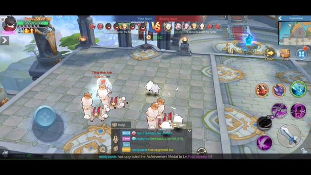 Guild War [WARSONG Guild] Server 1 - Cloud Song / Guardians Of Cloudia #18 смотреть онлайн