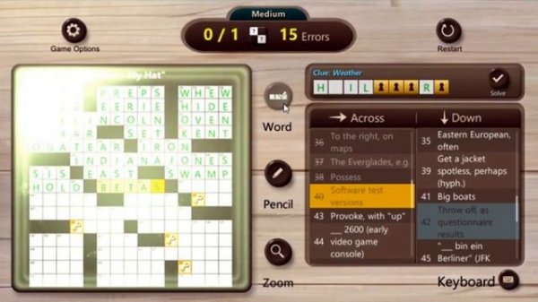 Microsoft Ultimate Word Games\Daily Challenge\ 7-13-2017 - Crosswords Solve the Mystery Clue