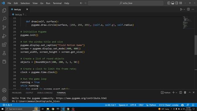 ChatGpt codes a game with Pygame and Python смотреть онлайн