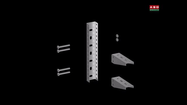 Профиль П-образный PM29 и консоль BM40: монтажныей узел смотреть онлайн