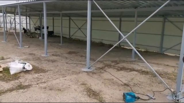 Ангар 6х21м - как построить здание склада недорого. смотреть онлайн