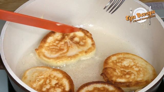 Сырники с абрикосовым джемом