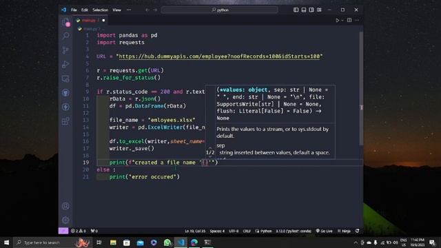 Make EXCEL generator from API by PYTHON 3.12 || Kazaloops смотреть онлайн