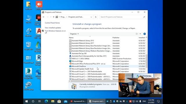 إزالة برامج أوتوديسك Remove Autodesk Programs смотреть онлайн