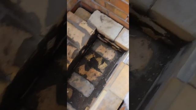 печь под казан - процесс кладки шамотного кирпича смотреть онлайн