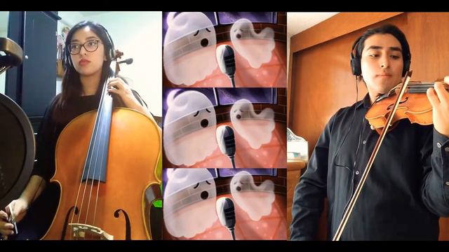 Ghost Duet - Louie Zong (cover violin - cello) смотреть онлайн