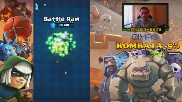 Clash Royale #105 - RANDOM DECK CHALLENGE смотреть онлайн