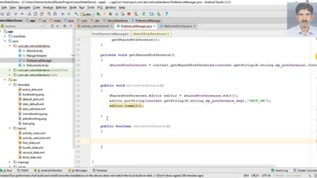 Android App Intro Slider - 6/6 - Create Next and Skip Buttons and test the final application смотреть онлайн