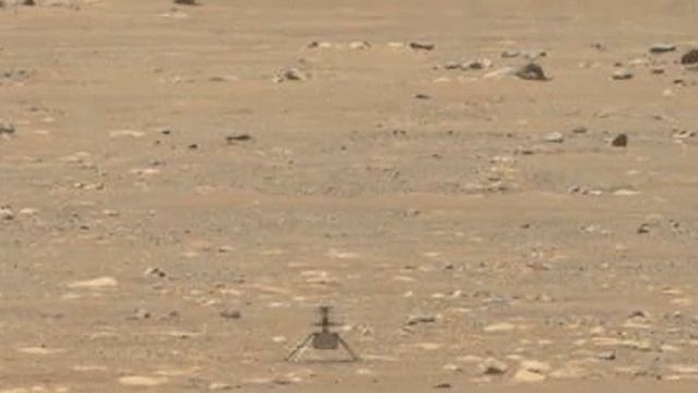 Full Video of Mars Helicopter Ingenuity First Flight Showing Ascending & Landing in HD смотреть онлайн