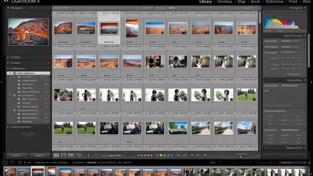 Lightroom 4 - Creating a Smart Collection based on Keywords смотреть онлайн