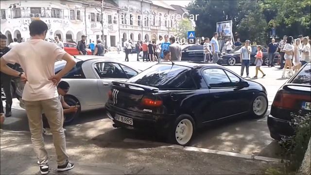 REV Limiter Opel Tigra - Exhaust Sound - Hunedoara Tuning Event 2017 - by Adi Gros смотреть онлайн