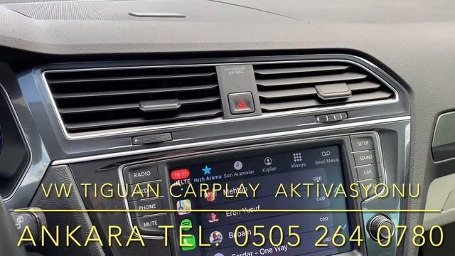 VW Tiguan Golf Passat CarPlay Aktivasyonu Ankara Vagcom