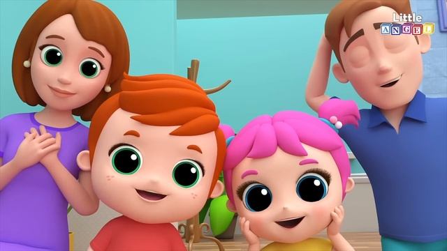 Meet Our Baby Brother! New Baby Song | Nursery Rhymes by Little Angel смотреть онлайн