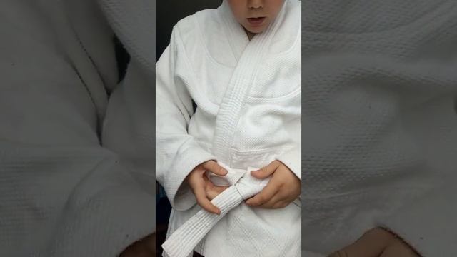 Завязывание пояса в дзюдо смотреть онлайн