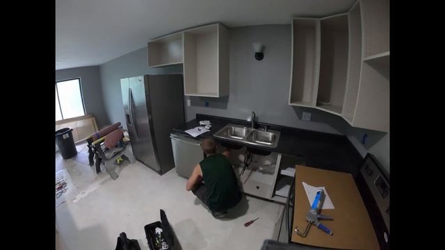 Junk Everywhere! Hoarder Kitchen Remodel in 11 Minutes | DIY Time-Lapse смотреть онлайн