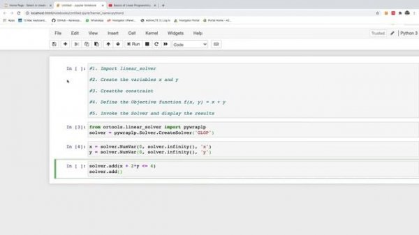 Using Google's Ortools Solver for Linear Programming in Python - Step by Step