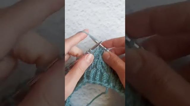 Прямой и обратной накид. Ажурный узор спицами. Вязание на спицах смотреть онлайн