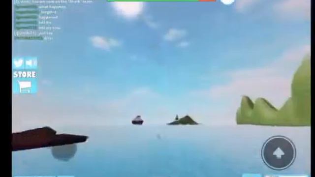 Моя первая игра за мозазавра в Roblox - shark bite смотреть онлайн