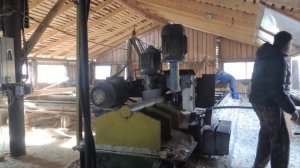 Оцилиндровка бревна