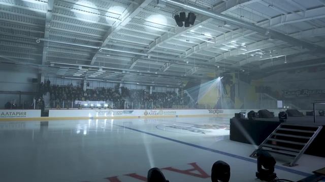 Открытие ЛДС Скиф арена. Лазерное шоу на лёд. ССТ Кобра смотреть онлайн
