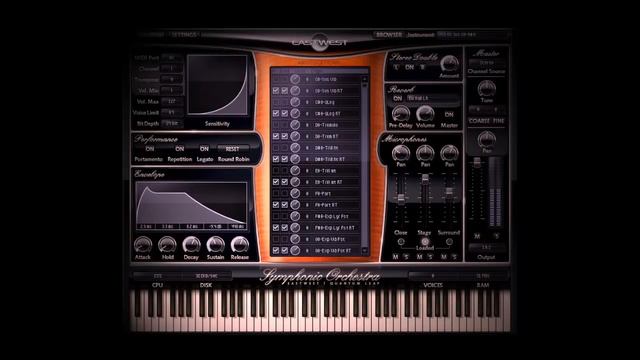 East West Symphonic Orchestra Gold Edition Test Sound смотреть онлайн