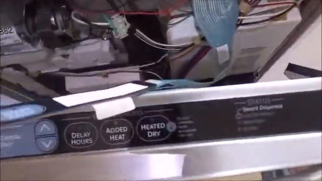 Fixing a Dishwasher GE Profile 6 Dishwasher Key Pad Touch pad Control Panel Replacement смотреть онлайн