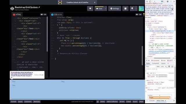 Creating Your Own SCSS Grid System (Inspired by Bootstrap!) | Hart Pableo смотреть онлайн