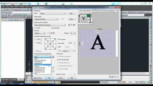 Quick Print in nanoCAD смотреть онлайн