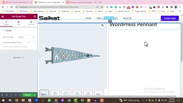 How to create single product page in elementor & jetwoobuilder | | Full Bangla 2023 | | Part 11 смотреть онлайн