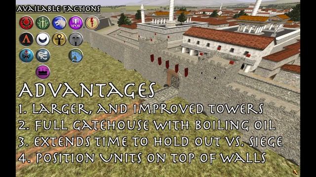 FIVE TYPES OF WALLS, WALLS (Pt. 1) - Game Guides - Rome: Total War смотреть онлайн