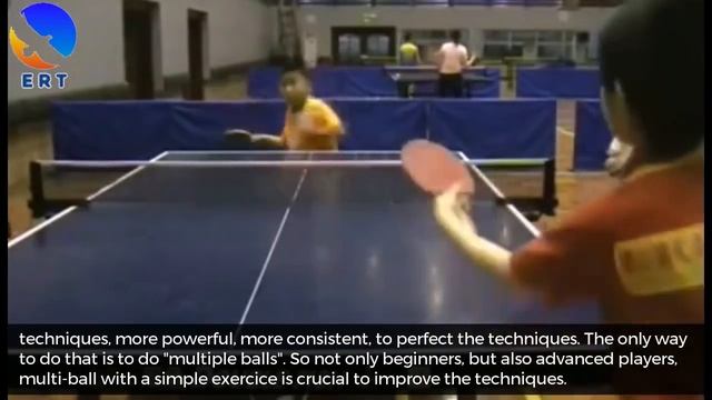 Table Tennis Training Methods In China