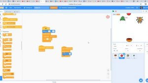 Урок по Скрейтч  "Ловля Яблок". lesson  Scratch " Catching Apples"