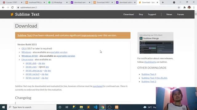 Menginstal XAMPP, SUBLIME TEXT, dan membuat script sederhana menggunakan php смотреть онлайн
